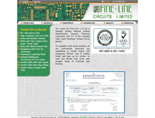 Tablet Screenshot of finelineindia.com
